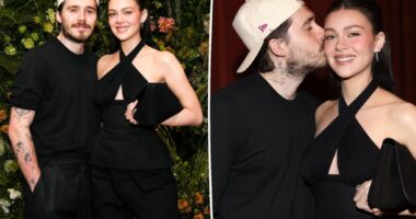 Brooklyn and Nicola Peltz Beckham 'so cute' at Airbnb bash amid family rift