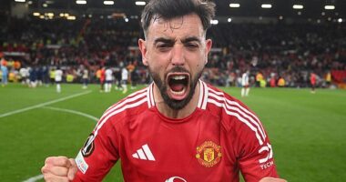 Bruno Fernandes has been in spectacular form for Manchester United this season