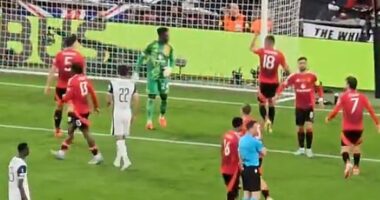 Andre Onana and Casemiro were involved in a heated clash in the Europa League final