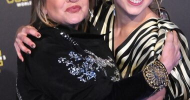 Billie Lourd, 32, remembered her mom, the late Carrie Fisher, in a sweet essay shared on social media;  Pictured in Los Angeles in December 2015