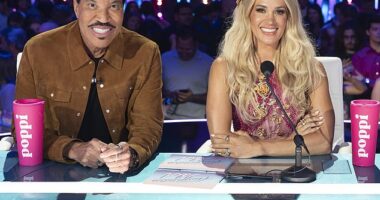 American Idol judges Lionel Richie and Carrie Underwood weighed in on former judge Katy Perry 's Blue Origin space flight