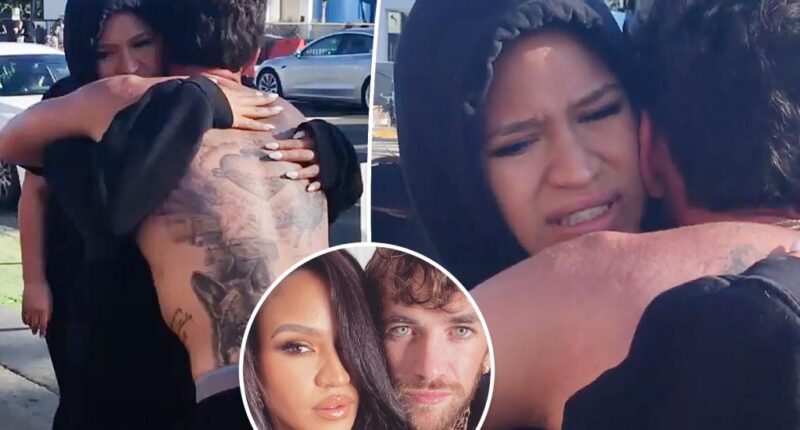 Cassie Ventura hugs husband after domestic violence marathon: resurfaced video