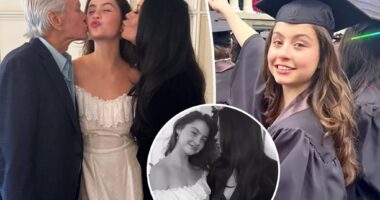 Catherine Zeta-Jones, Michael Douglas celebrate daughter Carys' graduation