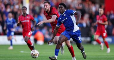 Luton Town striker Bim Pepple is attracting interest from the likes of MK Dons and Scottish Premier League side St Mirren