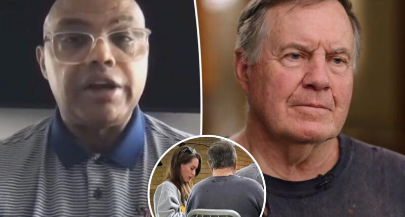 Charles Barkley 'concerned' for Bill Belichick after Jordon Hudson hijacks CBS interview