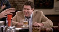Cheers icon George Wendt has died aged 76 - he is pictured as Norm Peterson on the show