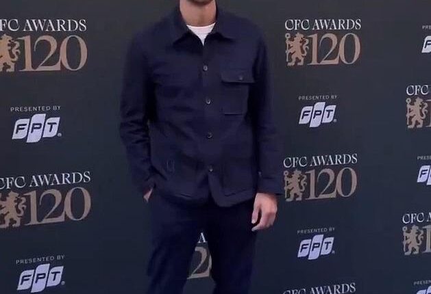 Kiernan Dewsbury-Hall has been ridiculed for his choice of attire at Chelsea's end-of-season awards