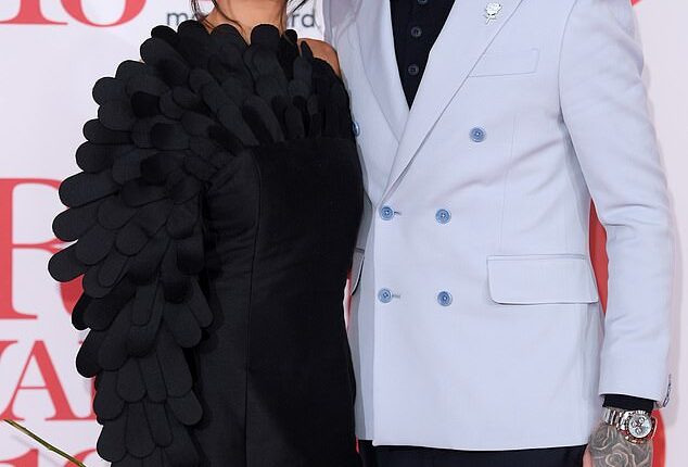 Liam Payne pictured with his ex Cheryl Tweedy, the mother of his eight-year-old son Bear, in Paris in 2018