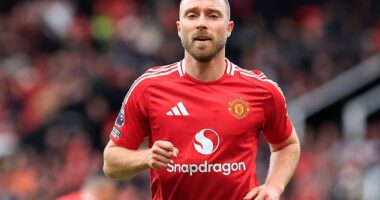 Christian Eriksen has claimed that Manchester United were lucky not to be relegated this term