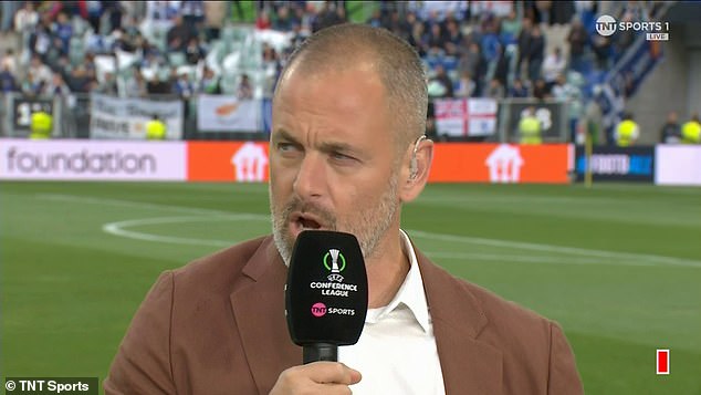 Cole voiced doubts over the lineup picked by Blues boss Enzo Maresca ahead of the Conference League final
