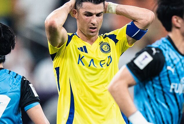 Cristiano Ronaldo's Al-Nassr crashed out of the AFC Champions League on Wednesday night