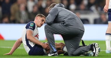 Micky van de Ven missed a significant portion of Tottenham Hotspur's season through injury