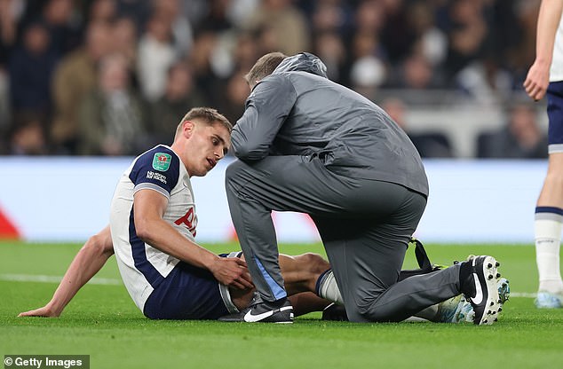Micky van de Ven missed a significant portion of Tottenham Hotspur's season through injury
