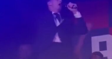 Dean Henderson led Crystal Palace's celebrations at BoxPark with an X-rated chant