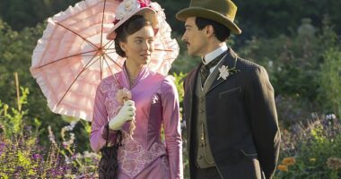The divorce trial exploded at the end of the Civil War, as the nation was on the cusp of a new era (pictured: HBO's The Gilded Age)