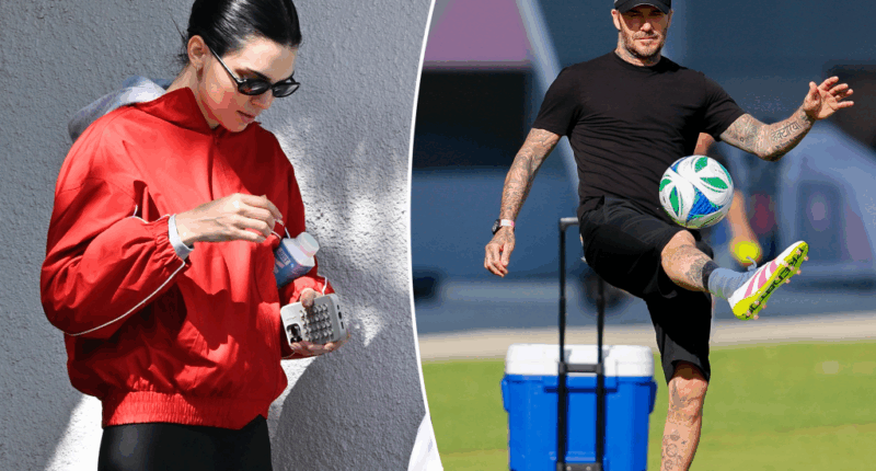 David Beckham, Kendall Jenner and more stars spotted working out