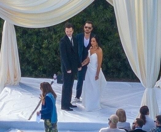 Demi Lovato has ramped up Ozempic rumors as she flaunted her thin frame in a plunging white gown during a practice wedding ceremony with her songwriter fiancé on Saturday
