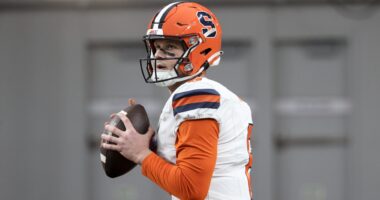 Eagles Rookie Kyle McCord Has Unique Connection With Coach