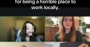 TikTok user Karson Bree recorded and posted a video of her getting laid off from a magazine publication job