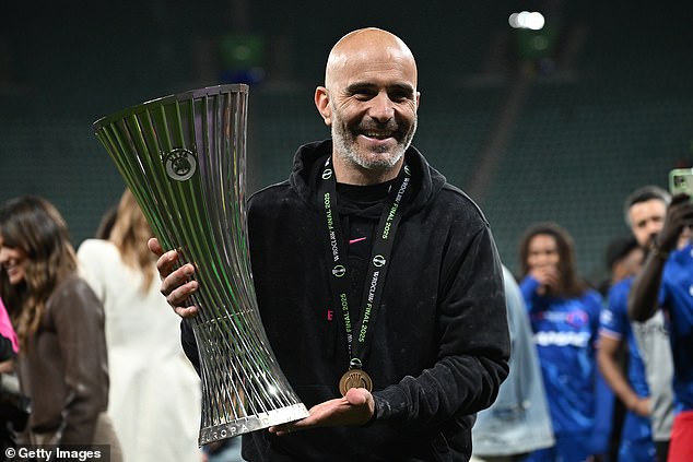 Enzo Maresca lead Chelsea to the UEFA Conference League title on Wednesday evening