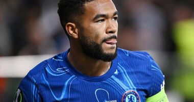 Reece James did not start Chelsea's Conference League final against Real Betis