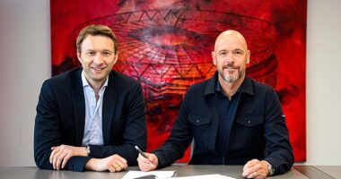 Erik ten Hag has signed a two-year deal to become the new manager of Bayer Leverkusen
