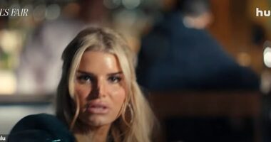 Jessica Simpson, 44, has sent fans wild over her 'return to acting' after she made a shock cameo in the teaser for the Hulu's upcoming legal drama All's Fair