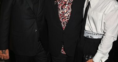 Tony previously revealed that he wanted Boy George [centre] as his best man