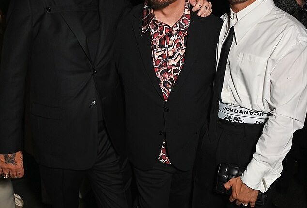 Tony previously revealed that he wanted Boy George [centre] as his best man