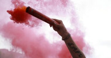 Fans found with pyros at this weekend¿s EFL play-off finals could be arrested and even jailed