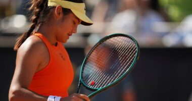 French Open LIVE: Raducanu vs Wang latest score and updates before Carlos Alcaraz and Jannik Sinner return