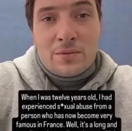 The video, narrated in French but subtitled in English, sees a likeness of a man named Lionel Torres declare that Mrs Macron attempted to remove his shirt and kiss him when he was a 12-year-old student at the Lucie-Berger college in Strasbourg