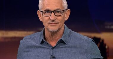 Gary Lineker was given a touching send-off by the BBC in his final Match of the Day on Sunday