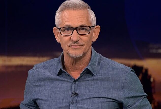 Gary Lineker was given a touching send-off by the BBC in his final Match of the Day on Sunday