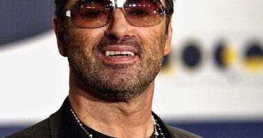 George Michael's £10m London mansion is showing signs of improvement after major renovation work