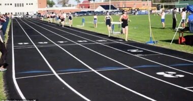 Onlookers watched in disbelief at a Maine's high school spring track meet as a biological male competing in the girls' division, coasted to victory in the 800-meter and 1600-meter races