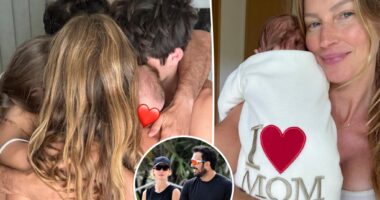 Gisele Bündchen shares first photo of newborn son with Joaquim Valente