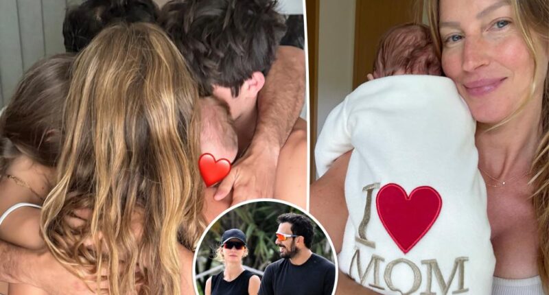Gisele Bündchen shares first photo of newborn son with Joaquim Valente