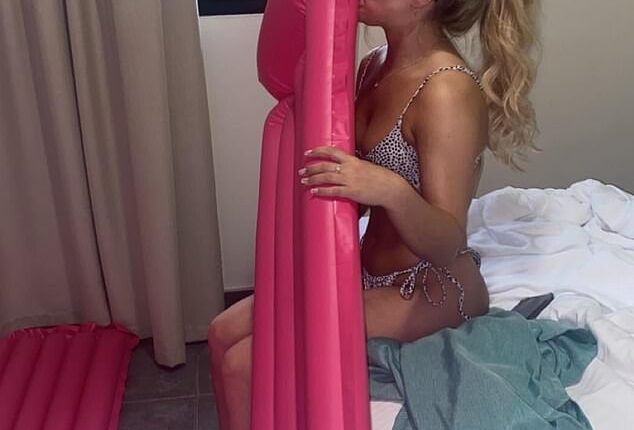 New Diddly Squat farmhand Harriet Cowan swapped her wellies for a bikini as she she enjoyed a sunshine getaway this week after making her debut on Clarkson's Farm