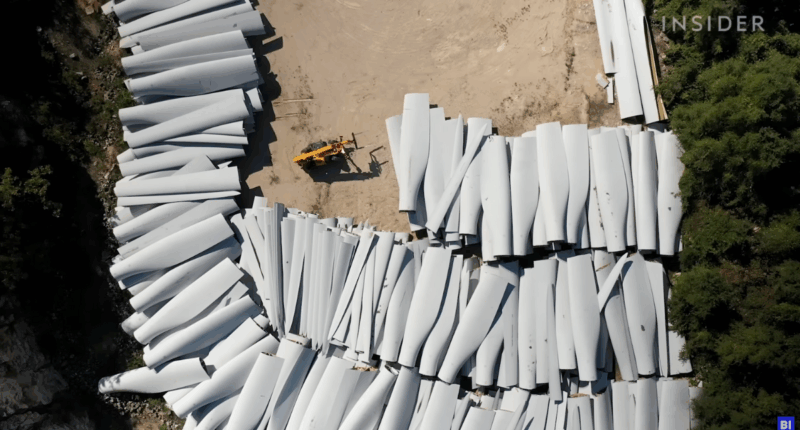 wind turbines