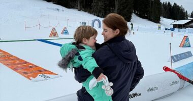 Princess Eugenie has shared a sweet tribute to her 'golden boy' Ernest as he celebrated his second birthday