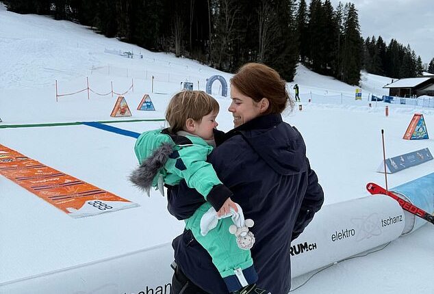 Princess Eugenie has shared a sweet tribute to her 'golden boy' Ernest as he celebrated his second birthday