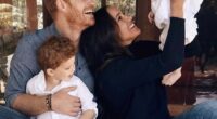 Assistance League Los Angeles is hoping to raise $25,000 (£18,848) for vulnerable children in light of Prince Archie and Princess Lilibet's birthdays (pictured with the Duke and Duchess of Sussex in 2021)