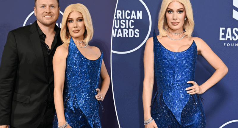 Heidi Montag debuts blonde bob with Spencer Pratt at the 2025 AMAs
