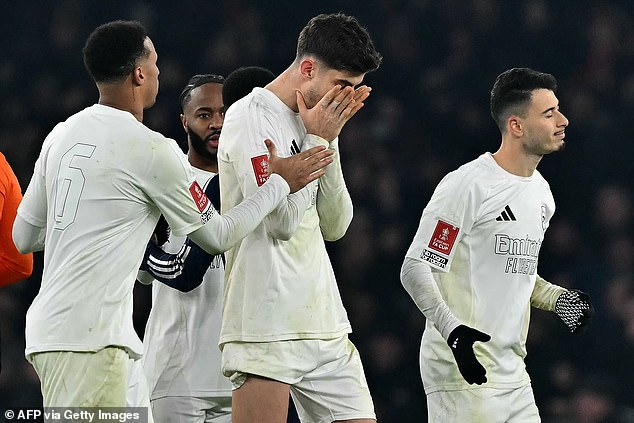 Kai Havertz and his family faced vile abuse on social media after the FA Cup defeat by Manchester United