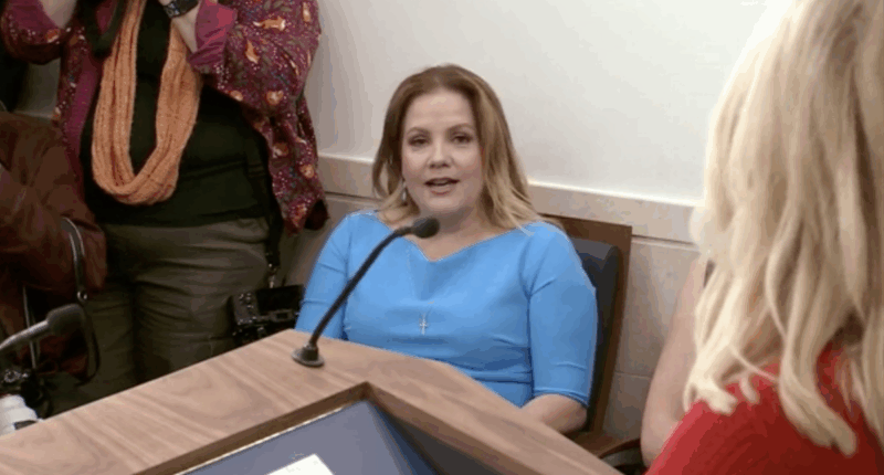 Mollie Hemingway at WH press briefing