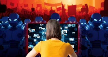 How an army of AI bots could threaten online privacy and free speech