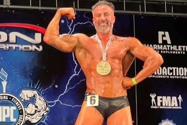 A doctor currently on trial following the death of Diego Maradona competed in a bodybuilding show in Argentina