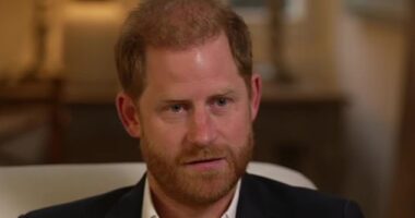 In an emotional interview with the BBC in California , Prince Harry said he has been cut off from his father and doesn't know how long the King had left to live