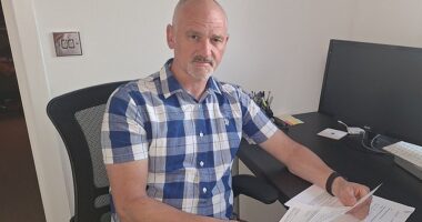 Christopher Lightfoot (pictured), from Lincoln, signed up with a company called Liv Lodges - which trades as LL Lincoln LTD - who he said painted a rosy picture of a new potential income stream
